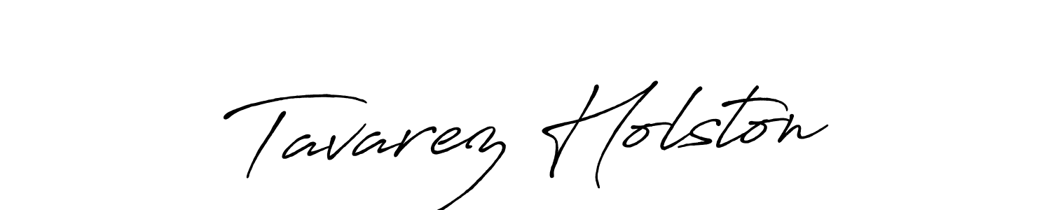 How to make Tavarez Holston signature? Antro_Vectra_Bolder is a professional autograph style. Create handwritten signature for Tavarez Holston name. Tavarez Holston signature style 7 images and pictures png