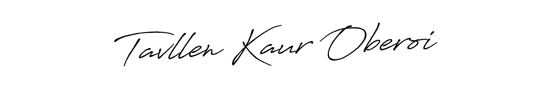 if you are searching for the best signature style for your name Tavllen Kaur Oberoi. so please give up your signature search. here we have designed multiple signature styles  using Antro_Vectra_Bolder. Tavllen Kaur Oberoi signature style 7 images and pictures png