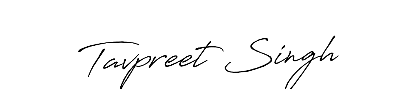 Design your own signature with our free online signature maker. With this signature software, you can create a handwritten (Antro_Vectra_Bolder) signature for name Tavpreet Singh. Tavpreet Singh signature style 7 images and pictures png