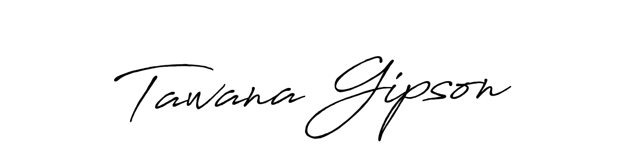 Also we have Tawana Gipson name is the best signature style. Create professional handwritten signature collection using Antro_Vectra_Bolder autograph style. Tawana Gipson signature style 7 images and pictures png