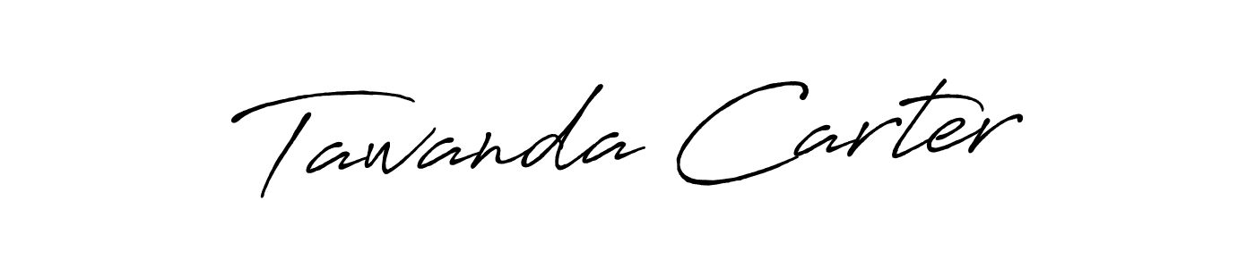 Make a beautiful signature design for name Tawanda Carter. Use this online signature maker to create a handwritten signature for free. Tawanda Carter signature style 7 images and pictures png