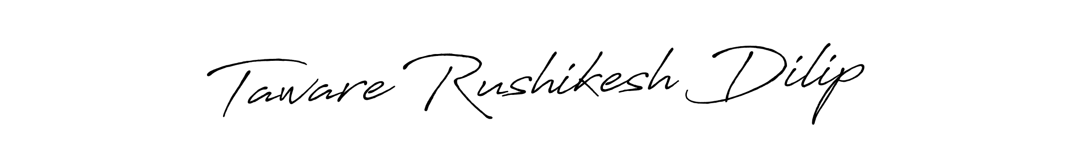 You can use this online signature creator to create a handwritten signature for the name Taware Rushikesh Dilip. This is the best online autograph maker. Taware Rushikesh Dilip signature style 7 images and pictures png