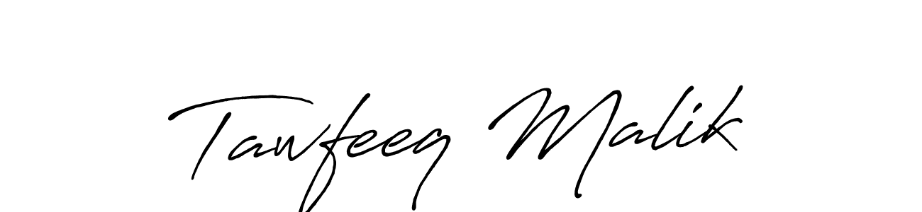 Also we have Tawfeeq Malik name is the best signature style. Create professional handwritten signature collection using Antro_Vectra_Bolder autograph style. Tawfeeq Malik signature style 7 images and pictures png