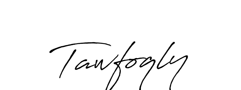 See photos of Tawfoqly official signature by Spectra . Check more albums & portfolios. Read reviews & check more about Antro_Vectra_Bolder font. Tawfoqly signature style 7 images and pictures png