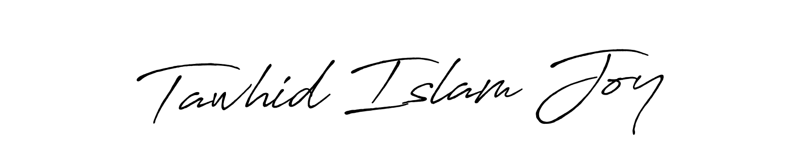 Design your own signature with our free online signature maker. With this signature software, you can create a handwritten (Antro_Vectra_Bolder) signature for name Tawhid Islam Joy. Tawhid Islam Joy signature style 7 images and pictures png