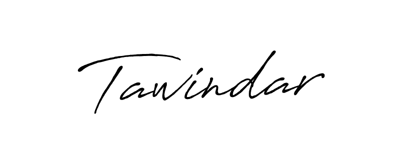Use a signature maker to create a handwritten signature online. With this signature software, you can design (Antro_Vectra_Bolder) your own signature for name Tawindar. Tawindar signature style 7 images and pictures png