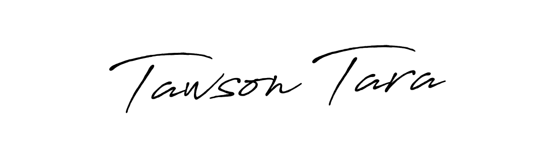 Similarly Antro_Vectra_Bolder is the best handwritten signature design. Signature creator online .You can use it as an online autograph creator for name Tawson Tara. Tawson Tara signature style 7 images and pictures png