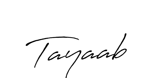 Also we have Tayaab name is the best signature style. Create professional handwritten signature collection using Antro_Vectra_Bolder autograph style. Tayaab signature style 7 images and pictures png