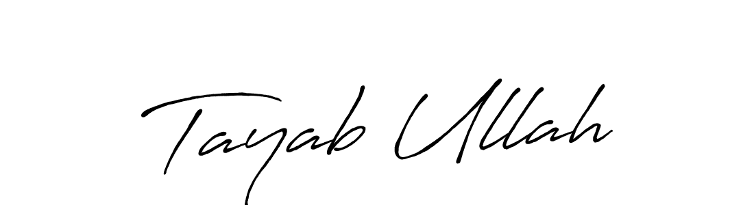 How to Draw Tayab Ullah signature style? Antro_Vectra_Bolder is a latest design signature styles for name Tayab Ullah. Tayab Ullah signature style 7 images and pictures png