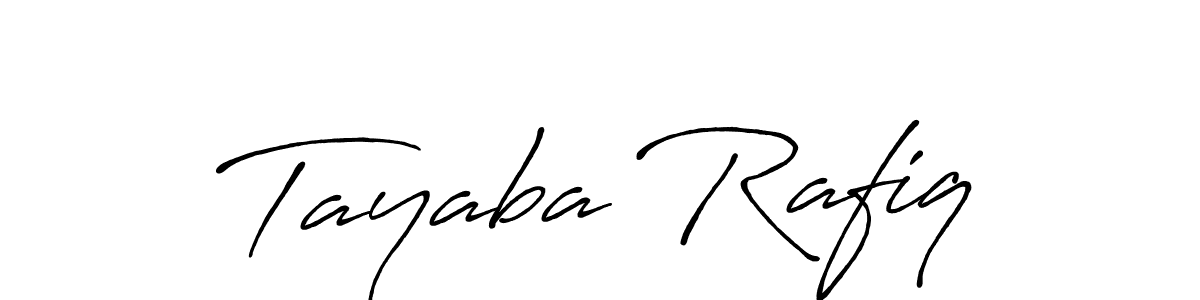 How to make Tayaba Rafiq signature? Antro_Vectra_Bolder is a professional autograph style. Create handwritten signature for Tayaba Rafiq name. Tayaba Rafiq signature style 7 images and pictures png