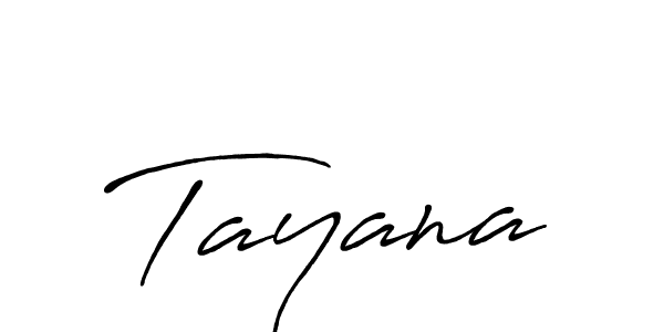 Also we have Tayana name is the best signature style. Create professional handwritten signature collection using Antro_Vectra_Bolder autograph style. Tayana signature style 7 images and pictures png
