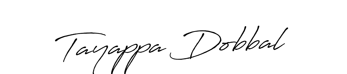 Make a beautiful signature design for name Tayappa Dobbal. Use this online signature maker to create a handwritten signature for free. Tayappa Dobbal signature style 7 images and pictures png