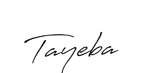 Make a beautiful signature design for name Tayeba. Use this online signature maker to create a handwritten signature for free. Tayeba signature style 7 images and pictures png