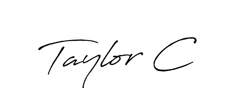 Also You can easily find your signature by using the search form. We will create Taylor C name handwritten signature images for you free of cost using Antro_Vectra_Bolder sign style. Taylor C signature style 7 images and pictures png