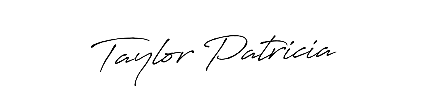 This is the best signature style for the Taylor Patricia name. Also you like these signature font (Antro_Vectra_Bolder). Mix name signature. Taylor Patricia signature style 7 images and pictures png