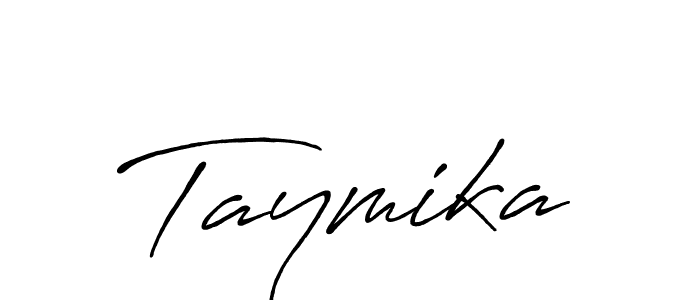 Also You can easily find your signature by using the search form. We will create Taymika name handwritten signature images for you free of cost using Antro_Vectra_Bolder sign style. Taymika signature style 7 images and pictures png