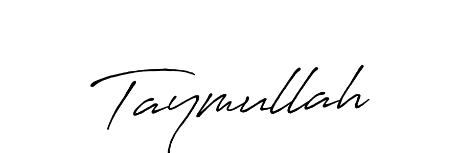 Make a beautiful signature design for name Taymullah. Use this online signature maker to create a handwritten signature for free. Taymullah signature style 7 images and pictures png