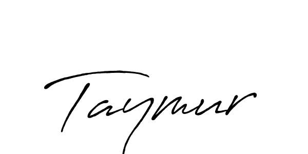 Use a signature maker to create a handwritten signature online. With this signature software, you can design (Antro_Vectra_Bolder) your own signature for name Taymur. Taymur signature style 7 images and pictures png