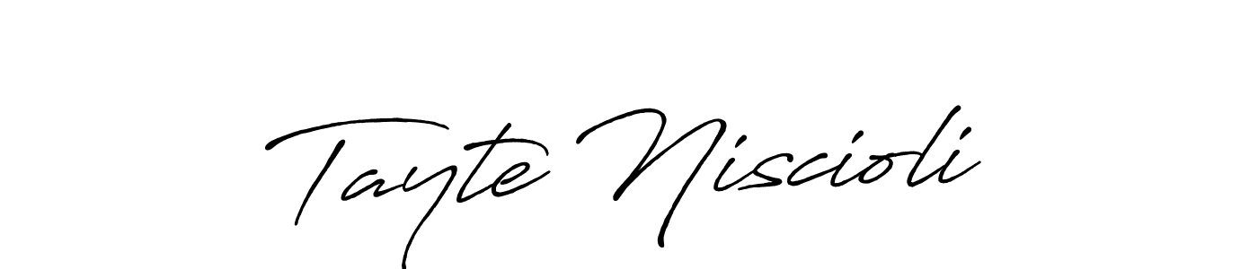 Also You can easily find your signature by using the search form. We will create Tayte Niscioli name handwritten signature images for you free of cost using Antro_Vectra_Bolder sign style. Tayte Niscioli signature style 7 images and pictures png