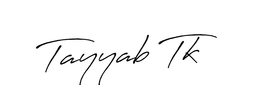 Make a beautiful signature design for name Tayyab Tk. Use this online signature maker to create a handwritten signature for free. Tayyab Tk signature style 7 images and pictures png