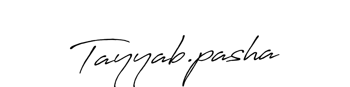 How to make Tayyab.pasha name signature. Use Antro_Vectra_Bolder style for creating short signs online. This is the latest handwritten sign. Tayyab.pasha signature style 7 images and pictures png