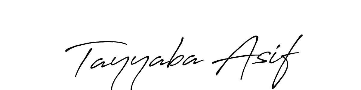 Once you've used our free online signature maker to create your best signature Antro_Vectra_Bolder style, it's time to enjoy all of the benefits that Tayyaba Asif name signing documents. Tayyaba Asif signature style 7 images and pictures png