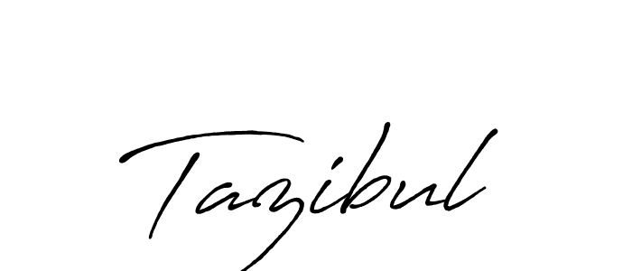 Also we have Tazibul name is the best signature style. Create professional handwritten signature collection using Antro_Vectra_Bolder autograph style. Tazibul signature style 7 images and pictures png