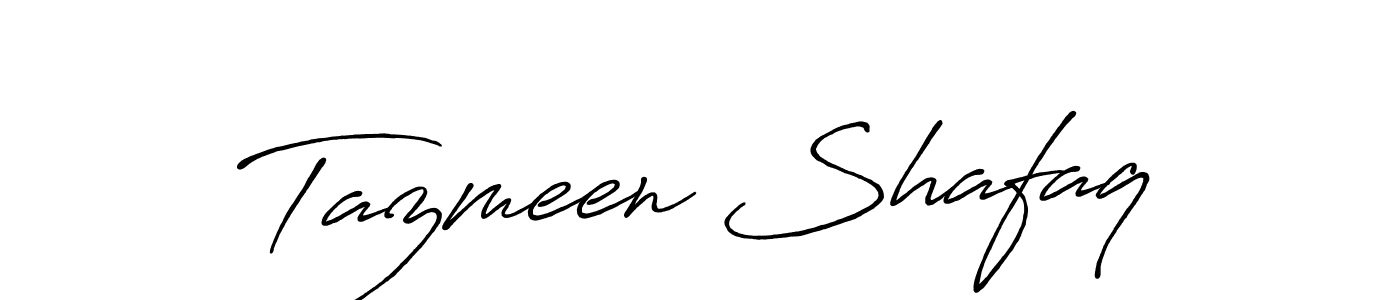 This is the best signature style for the Tazmeen Shafaq name. Also you like these signature font (Antro_Vectra_Bolder). Mix name signature. Tazmeen Shafaq signature style 7 images and pictures png