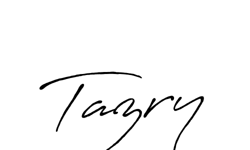 How to Draw Tazry signature style? Antro_Vectra_Bolder is a latest design signature styles for name Tazry. Tazry signature style 7 images and pictures png