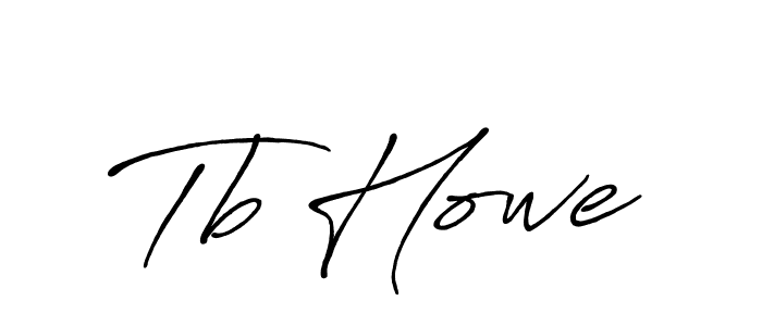 The best way (Antro_Vectra_Bolder) to make a short signature is to pick only two or three words in your name. The name Tb Howe include a total of six letters. For converting this name. Tb Howe signature style 7 images and pictures png