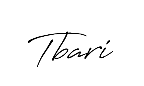 Also we have Tbari name is the best signature style. Create professional handwritten signature collection using Antro_Vectra_Bolder autograph style. Tbari signature style 7 images and pictures png