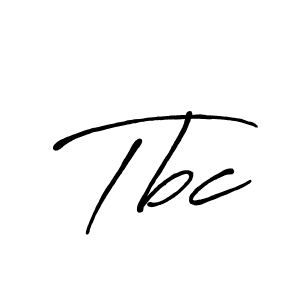 Use a signature maker to create a handwritten signature online. With this signature software, you can design (Antro_Vectra_Bolder) your own signature for name Tbc. Tbc signature style 7 images and pictures png