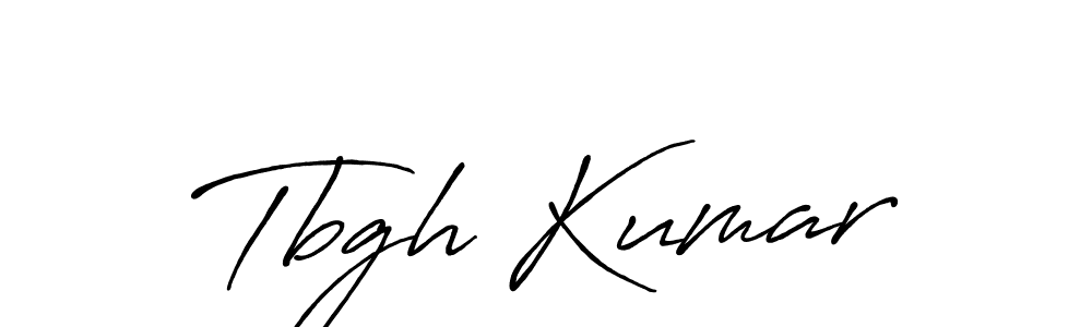 How to make Tbgh Kumar signature? Antro_Vectra_Bolder is a professional autograph style. Create handwritten signature for Tbgh Kumar name. Tbgh Kumar signature style 7 images and pictures png