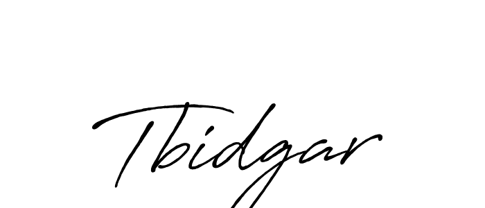 Tbidgar stylish signature style. Best Handwritten Sign (Antro_Vectra_Bolder) for my name. Handwritten Signature Collection Ideas for my name Tbidgar. Tbidgar signature style 7 images and pictures png