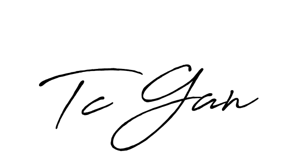Also You can easily find your signature by using the search form. We will create Tc Gan name handwritten signature images for you free of cost using Antro_Vectra_Bolder sign style. Tc Gan signature style 7 images and pictures png