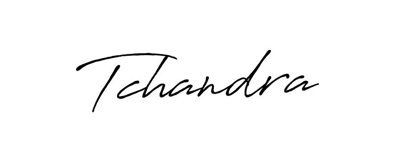 The best way (Antro_Vectra_Bolder) to make a short signature is to pick only two or three words in your name. The name Tchandra include a total of six letters. For converting this name. Tchandra signature style 7 images and pictures png