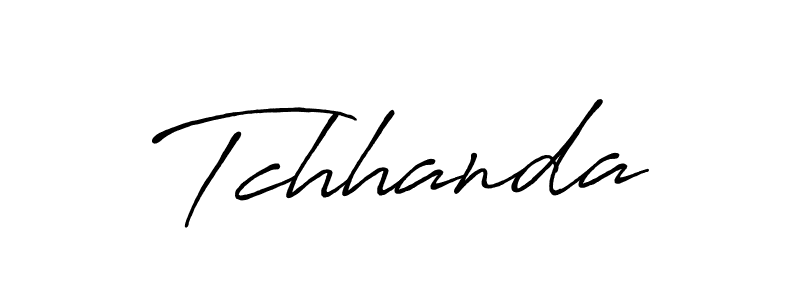 Make a beautiful signature design for name Tchhanda. Use this online signature maker to create a handwritten signature for free. Tchhanda signature style 7 images and pictures png