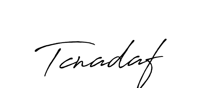 Antro_Vectra_Bolder is a professional signature style that is perfect for those who want to add a touch of class to their signature. It is also a great choice for those who want to make their signature more unique. Get Tcnadaf name to fancy signature for free. Tcnadaf signature style 7 images and pictures png