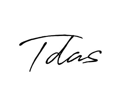 How to Draw Tdas signature style? Antro_Vectra_Bolder is a latest design signature styles for name Tdas. Tdas signature style 7 images and pictures png