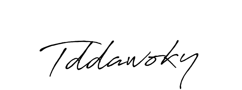 Also we have Tddawoky name is the best signature style. Create professional handwritten signature collection using Antro_Vectra_Bolder autograph style. Tddawoky signature style 7 images and pictures png