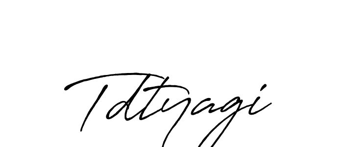 You should practise on your own different ways (Antro_Vectra_Bolder) to write your name (Tdtyagi) in signature. don't let someone else do it for you. Tdtyagi signature style 7 images and pictures png