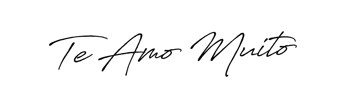 Also You can easily find your signature by using the search form. We will create Te Amo Muito name handwritten signature images for you free of cost using Antro_Vectra_Bolder sign style. Te Amo Muito signature style 7 images and pictures png