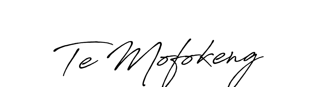 It looks lik you need a new signature style for name Te Mofokeng. Design unique handwritten (Antro_Vectra_Bolder) signature with our free signature maker in just a few clicks. Te Mofokeng signature style 7 images and pictures png