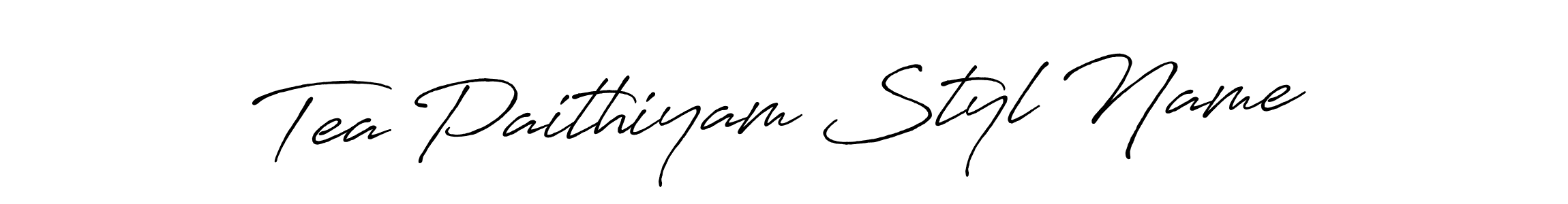 Similarly Antro_Vectra_Bolder is the best handwritten signature design. Signature creator online .You can use it as an online autograph creator for name Tea Paithiyam Styl Name. Tea Paithiyam Styl Name signature style 7 images and pictures png