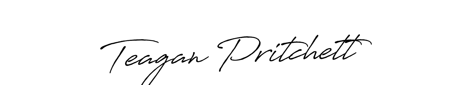 Also You can easily find your signature by using the search form. We will create Teagan Pritchett name handwritten signature images for you free of cost using Antro_Vectra_Bolder sign style. Teagan Pritchett signature style 7 images and pictures png