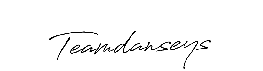 Similarly Antro_Vectra_Bolder is the best handwritten signature design. Signature creator online .You can use it as an online autograph creator for name Teamdanseys. Teamdanseys signature style 7 images and pictures png