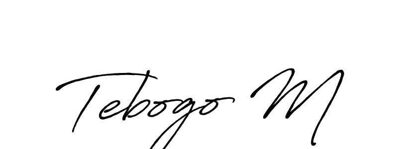 This is the best signature style for the Tebogo M name. Also you like these signature font (Antro_Vectra_Bolder). Mix name signature. Tebogo M signature style 7 images and pictures png