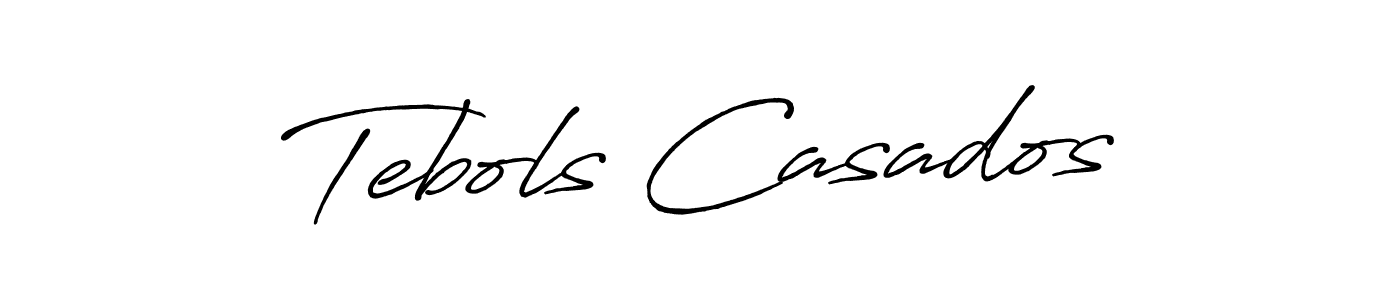 Design your own signature with our free online signature maker. With this signature software, you can create a handwritten (Antro_Vectra_Bolder) signature for name Tebols Casados. Tebols Casados signature style 7 images and pictures png