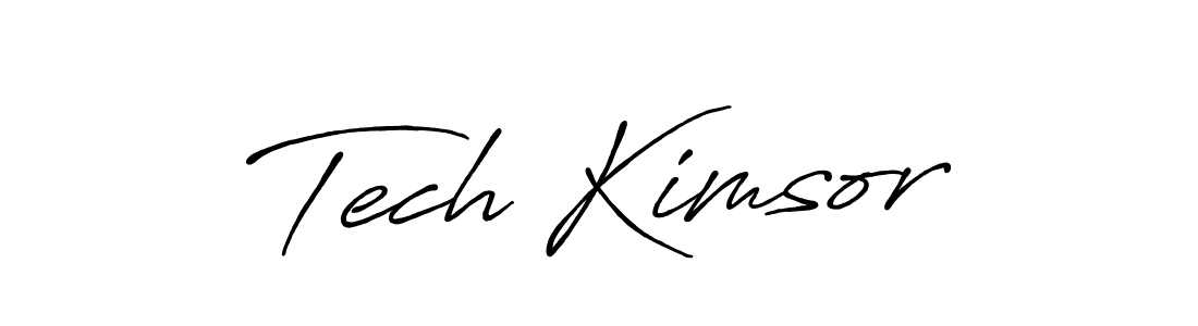 This is the best signature style for the Tech Kimsor name. Also you like these signature font (Antro_Vectra_Bolder). Mix name signature. Tech Kimsor signature style 7 images and pictures png