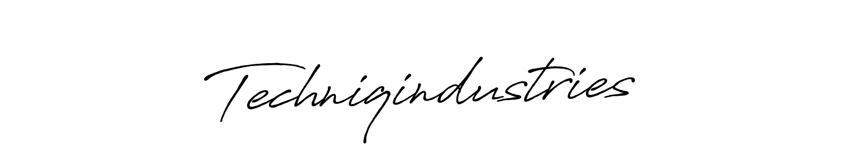 Here are the top 10 professional signature styles for the name Techniqindustries. These are the best autograph styles you can use for your name. Techniqindustries signature style 7 images and pictures png